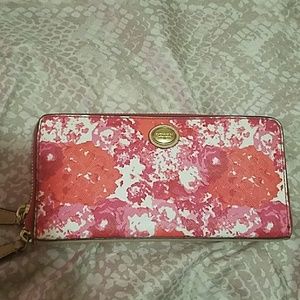Coach Floral Wallet